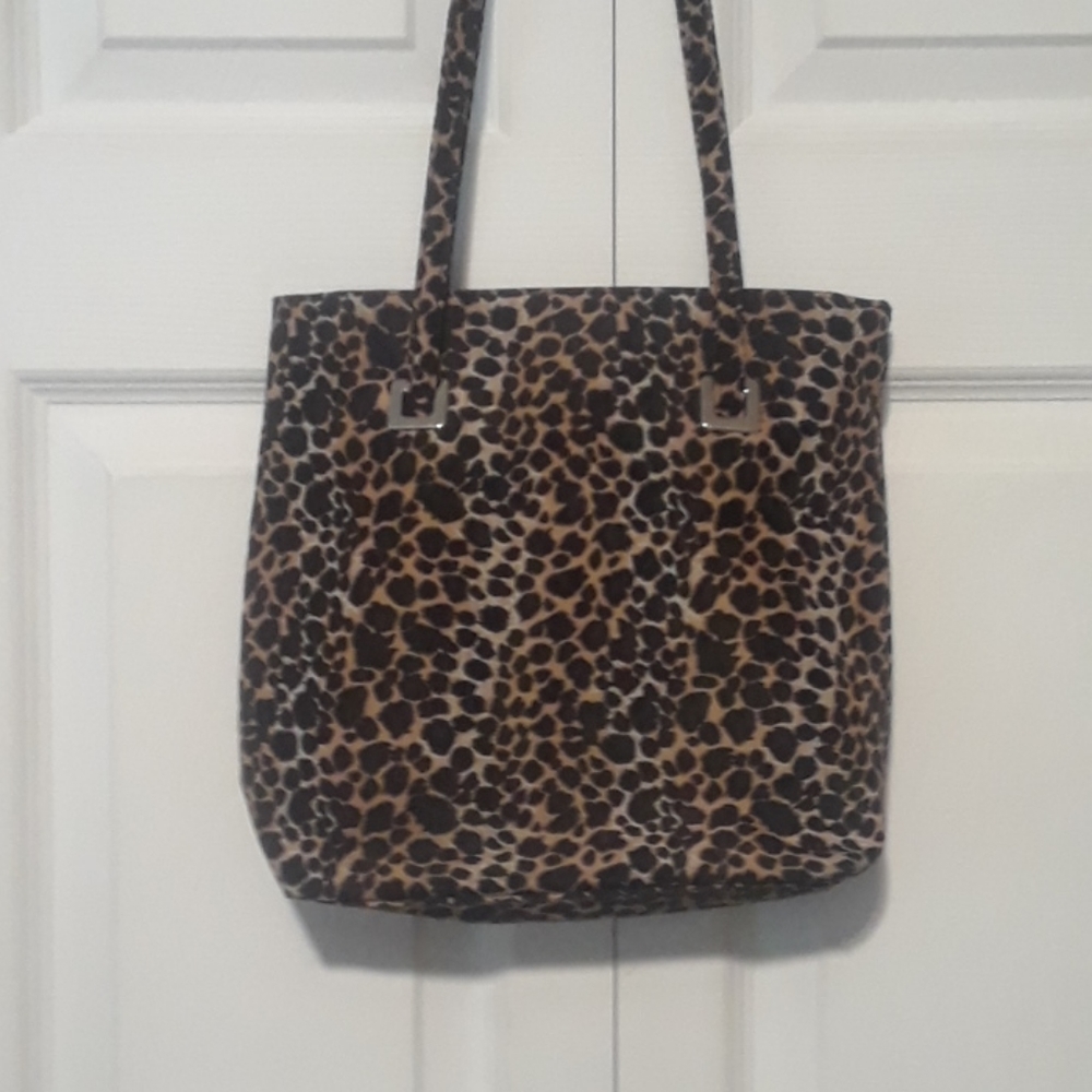 Leopard print purse
